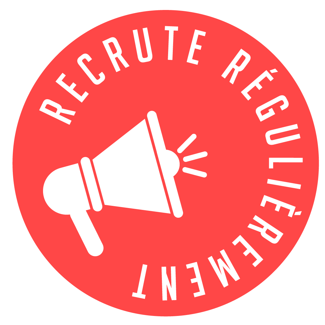 Badge recrute régulièrement